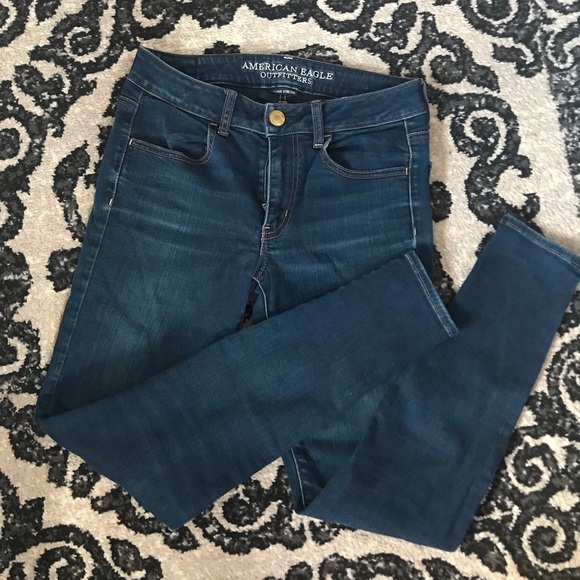 Blue skinny stretch jeans - Picture 2 of 5